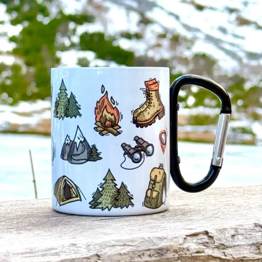 plecháček s karabinou Hiking